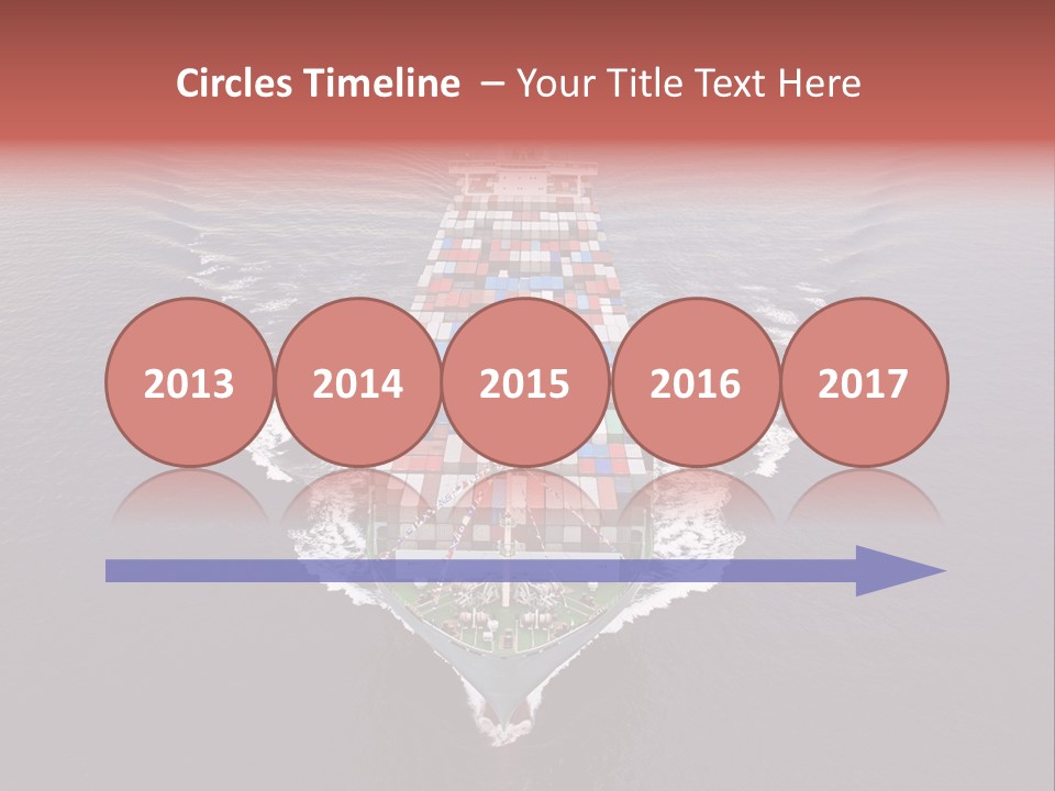 Export Harbor Industry PowerPoint Template