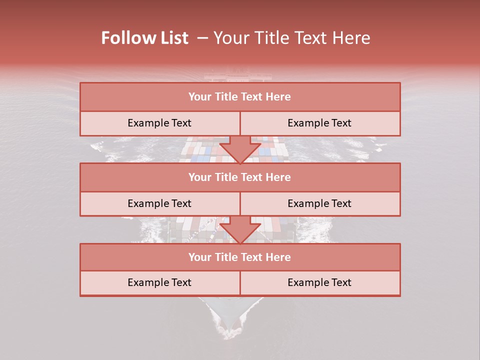 Export Harbor Industry PowerPoint Template