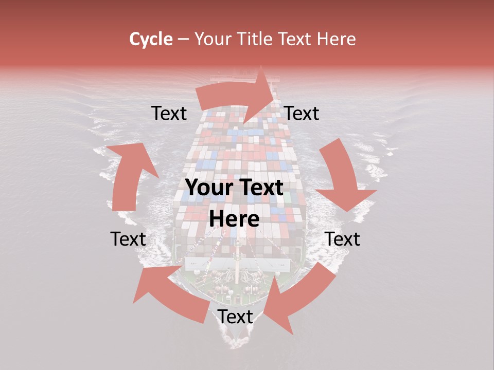 Export Harbor Industry PowerPoint Template