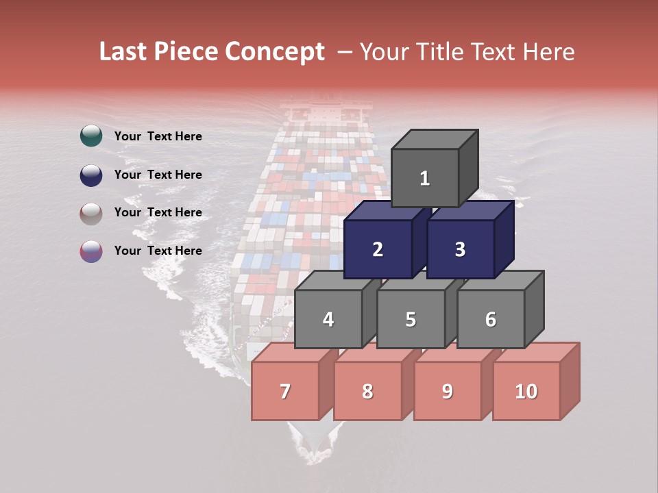 Export Harbor Industry PowerPoint Template