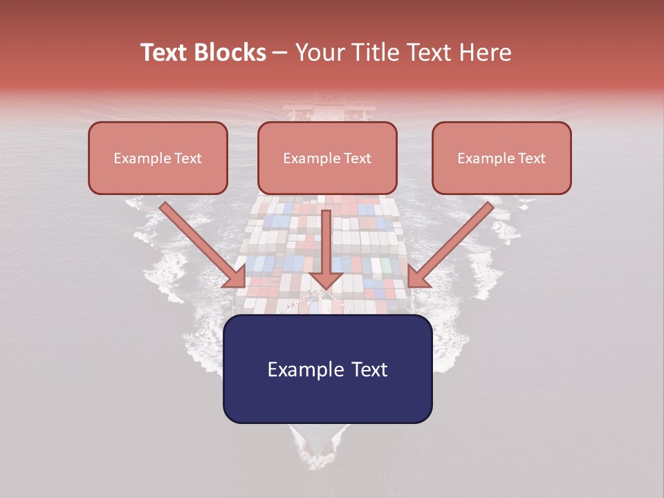 Export Harbor Industry PowerPoint Template