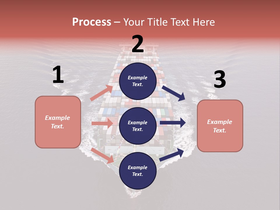 Export Harbor Industry PowerPoint Template
