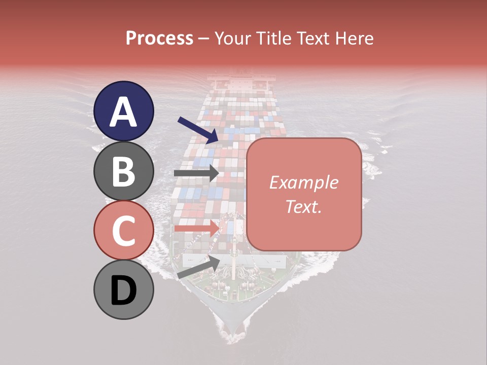 Export Harbor Industry PowerPoint Template