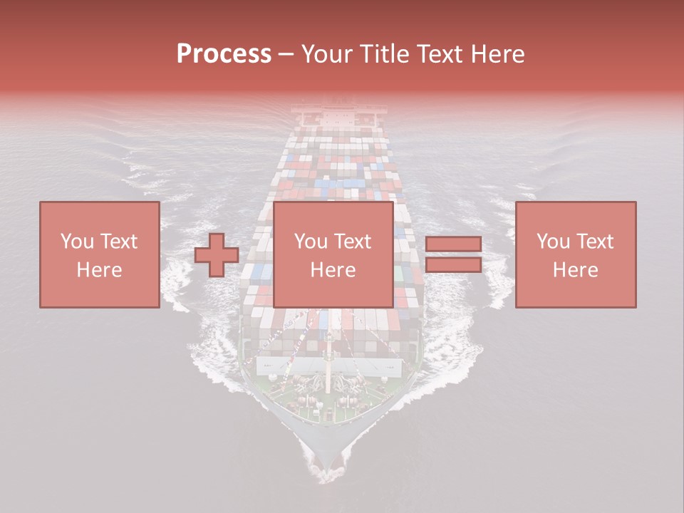 Export Harbor Industry PowerPoint Template