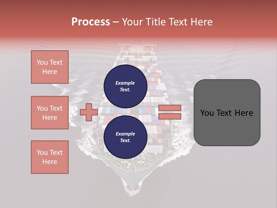 Export Harbor Industry PowerPoint Template