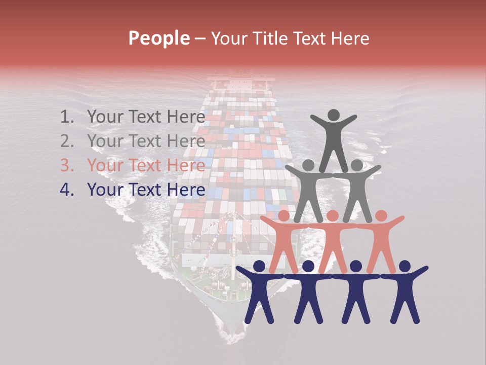 Export Harbor Industry PowerPoint Template