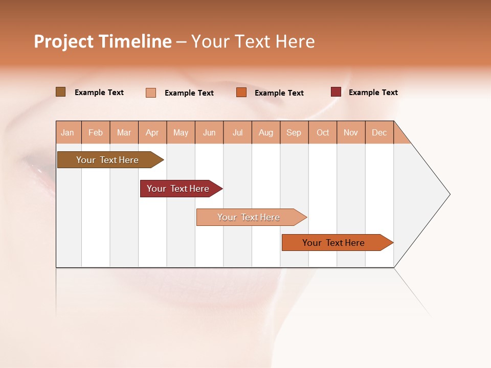 Mouth Lipstick Isolated PowerPoint Template