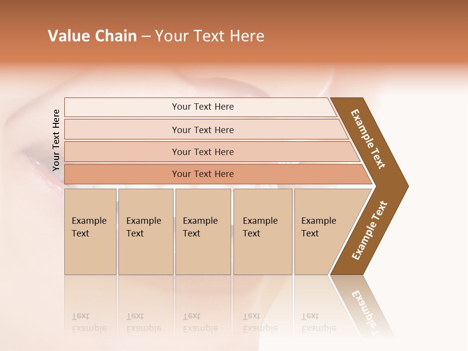 Mouth Lipstick Isolated PowerPoint Template