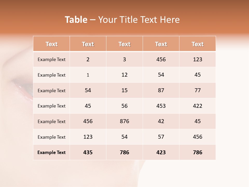 Mouth Lipstick Isolated PowerPoint Template