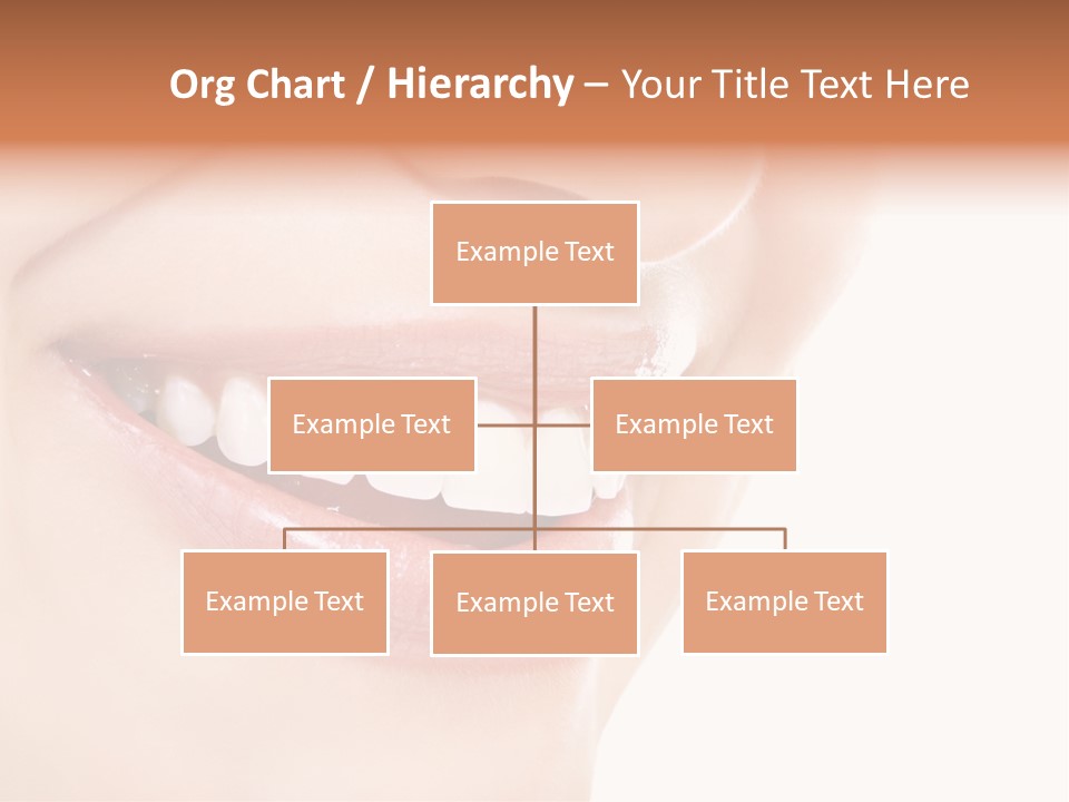 Mouth Lipstick Isolated PowerPoint Template