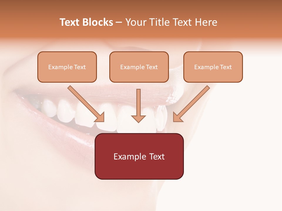 Mouth Lipstick Isolated PowerPoint Template