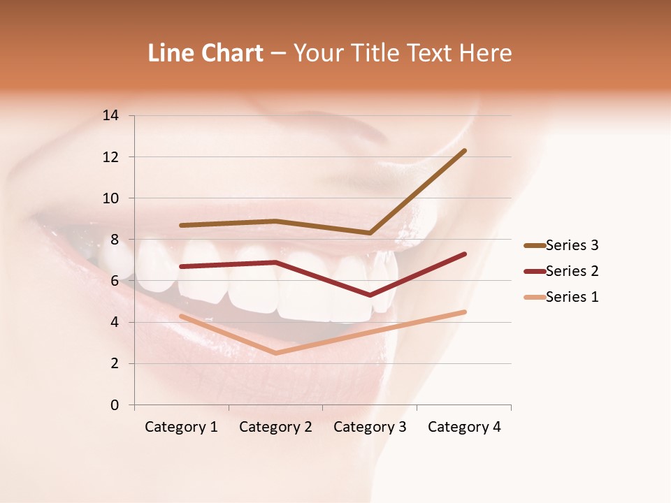 Mouth Lipstick Isolated PowerPoint Template