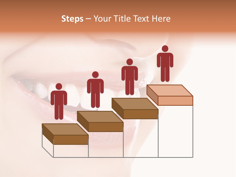 Mouth Lipstick Isolated PowerPoint Template