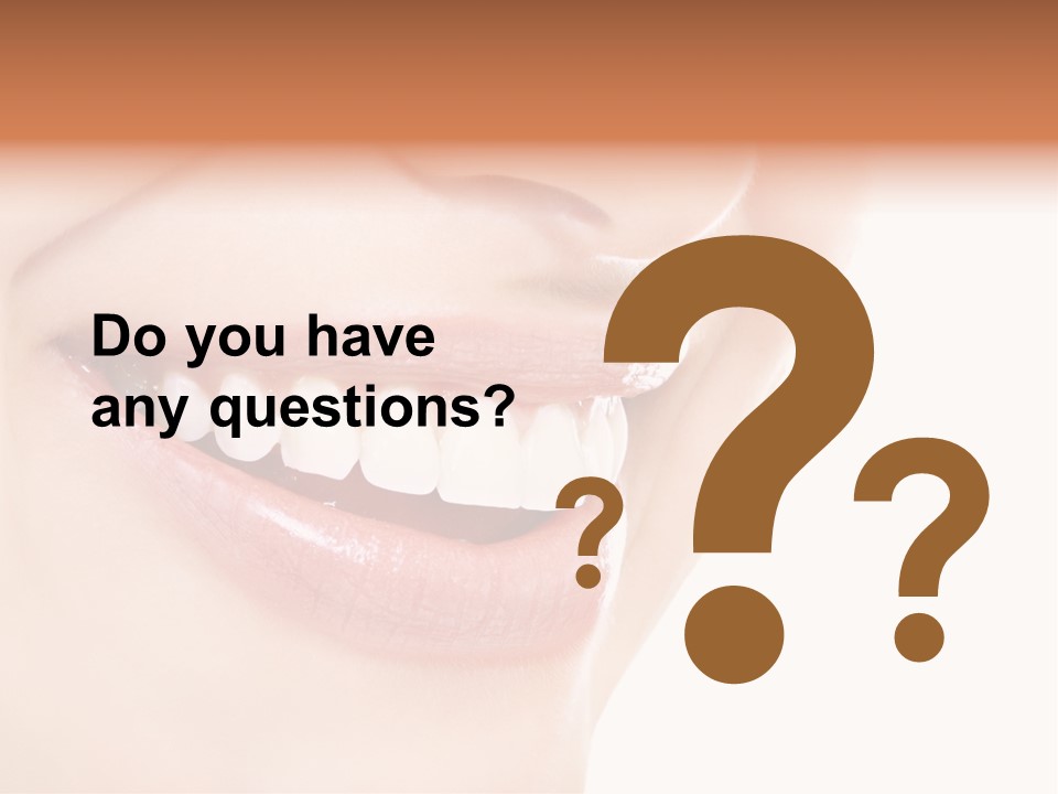 Mouth Lipstick Isolated PowerPoint Template