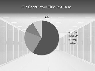 Center Webserver Provider PowerPoint Template