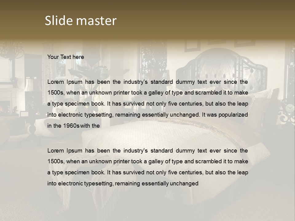 Indoors Home Addition Home Improvement PowerPoint Template