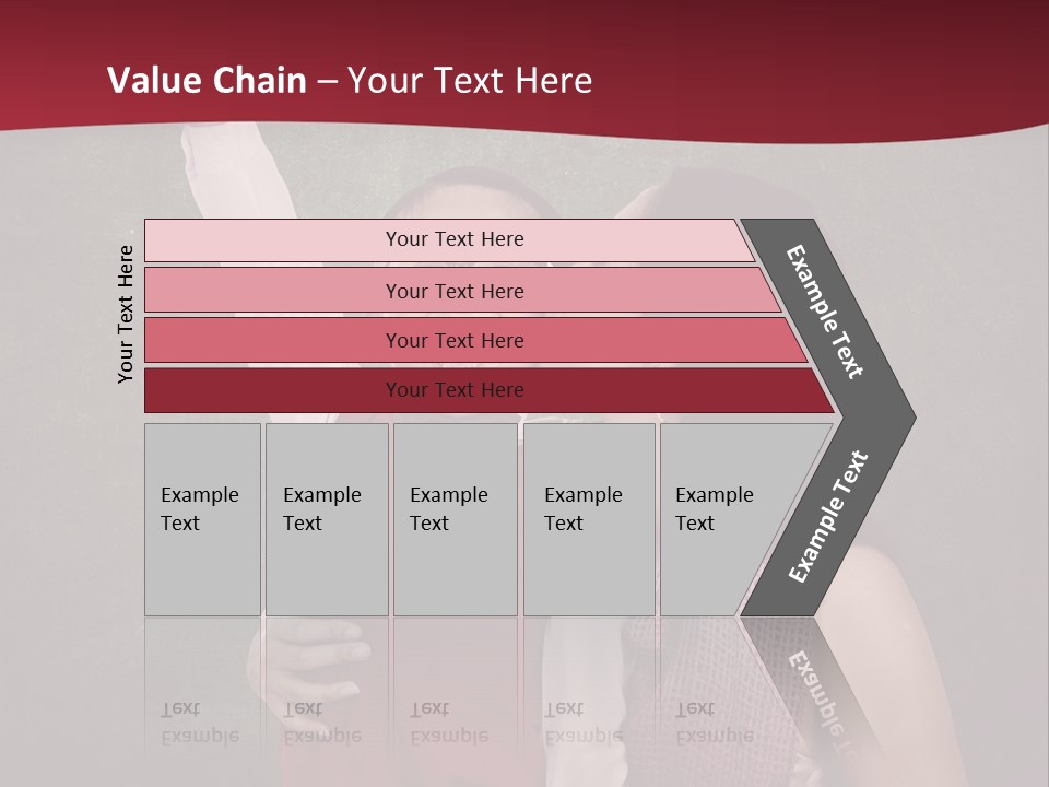 A Man And Woman Kissing In Front Of A Blackboard PowerPoint Template
