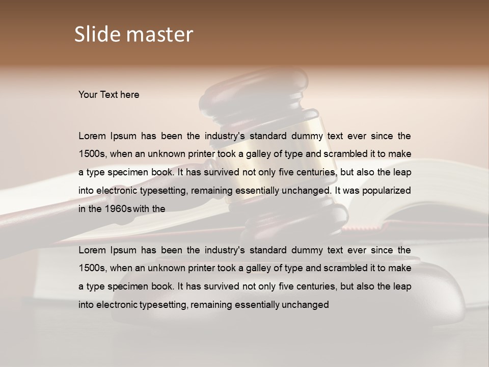 Concept Item Criminal PowerPoint Template