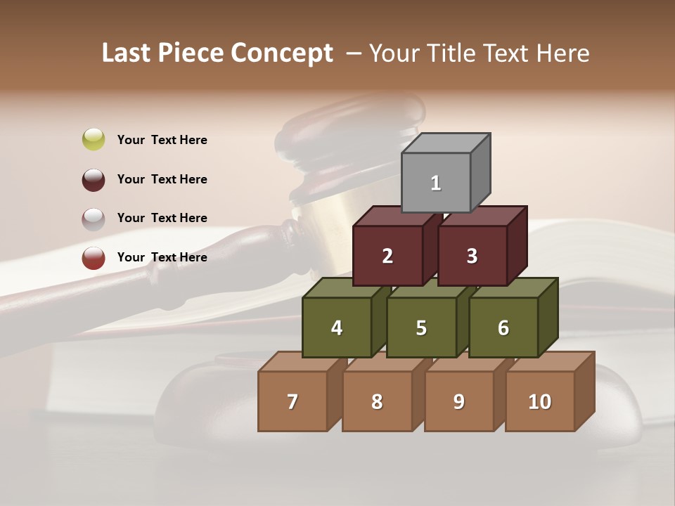 Concept Item Criminal PowerPoint Template