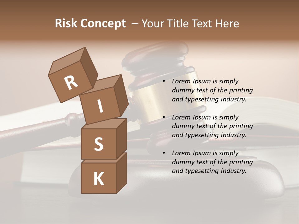 Concept Item Criminal PowerPoint Template