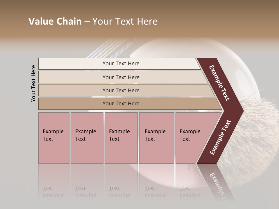 Shaving Brush Beautiful Hygiene PowerPoint Template