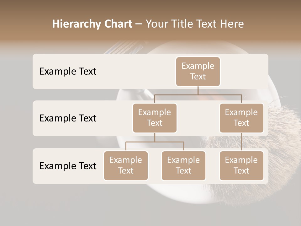 Shaving Brush Beautiful Hygiene PowerPoint Template