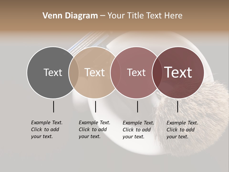 Shaving Brush Beautiful Hygiene PowerPoint Template