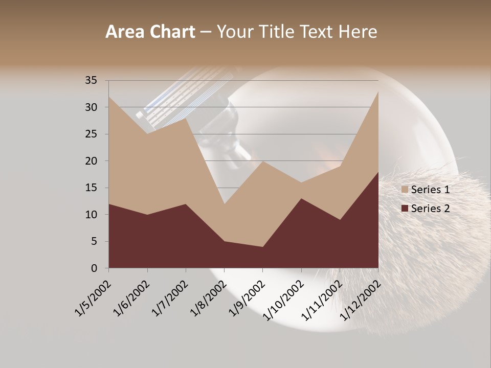 Shaving Brush Beautiful Hygiene PowerPoint Template