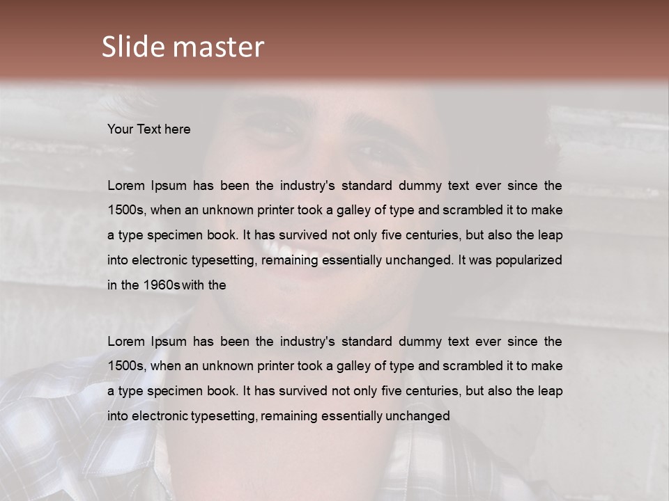 People Star Celebrity PowerPoint Template