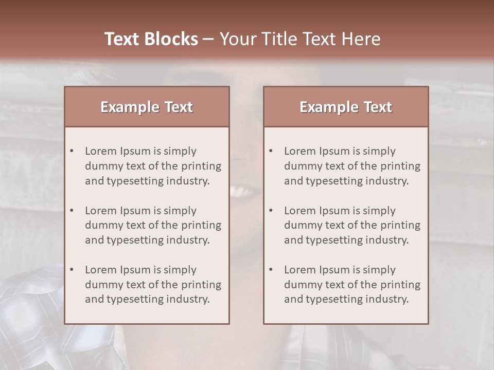 People Star Celebrity PowerPoint Template