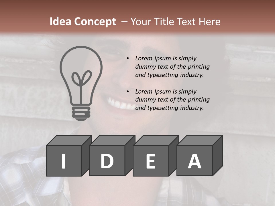 People Star Celebrity PowerPoint Template