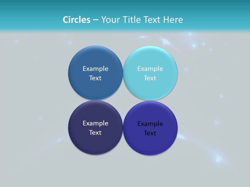 Dark Illustration Space PowerPoint Template