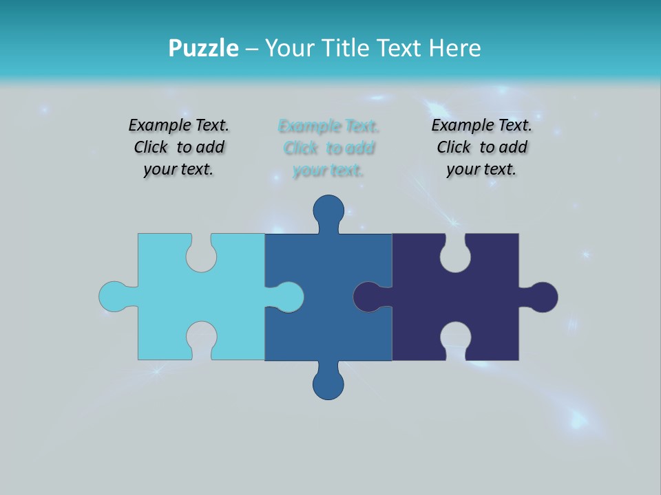 Dark Illustration Space PowerPoint Template