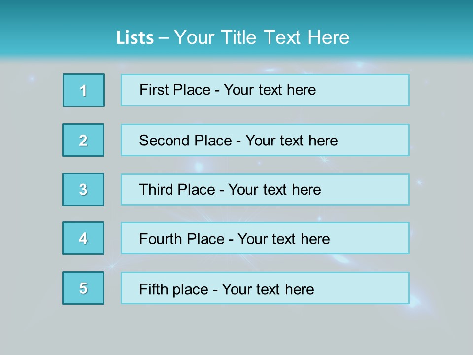 Dark Illustration Space PowerPoint Template