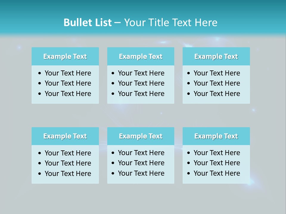 Dark Illustration Space PowerPoint Template