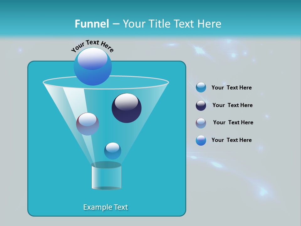 Dark Illustration Space PowerPoint Template