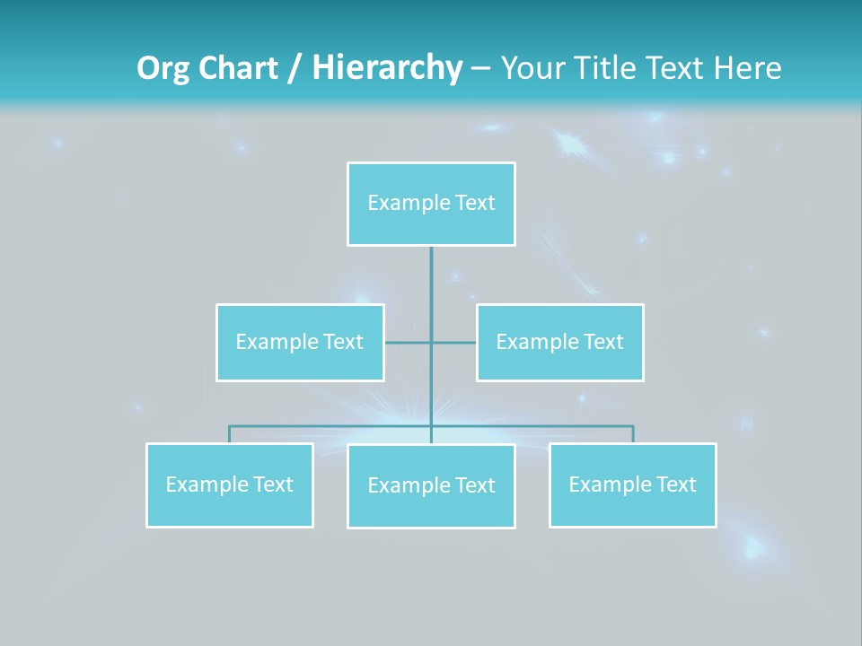 Dark Illustration Space PowerPoint Template