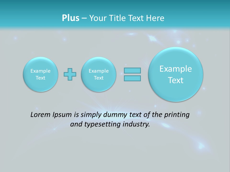 Dark Illustration Space PowerPoint Template