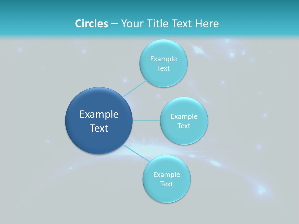 Dark Illustration Space PowerPoint Template
