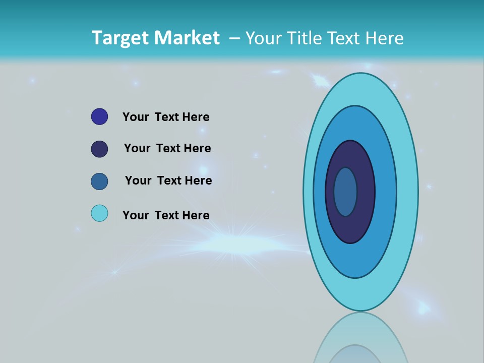 Dark Illustration Space PowerPoint Template