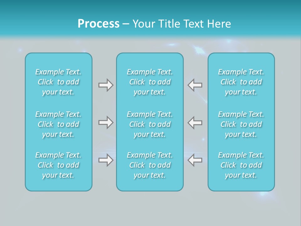 Dark Illustration Space PowerPoint Template