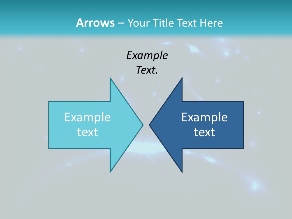 Dark Illustration Space PowerPoint Template