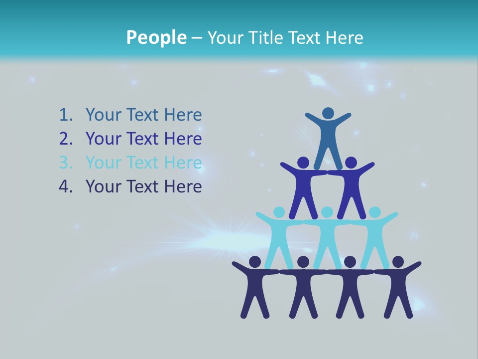 Dark Illustration Space PowerPoint Template