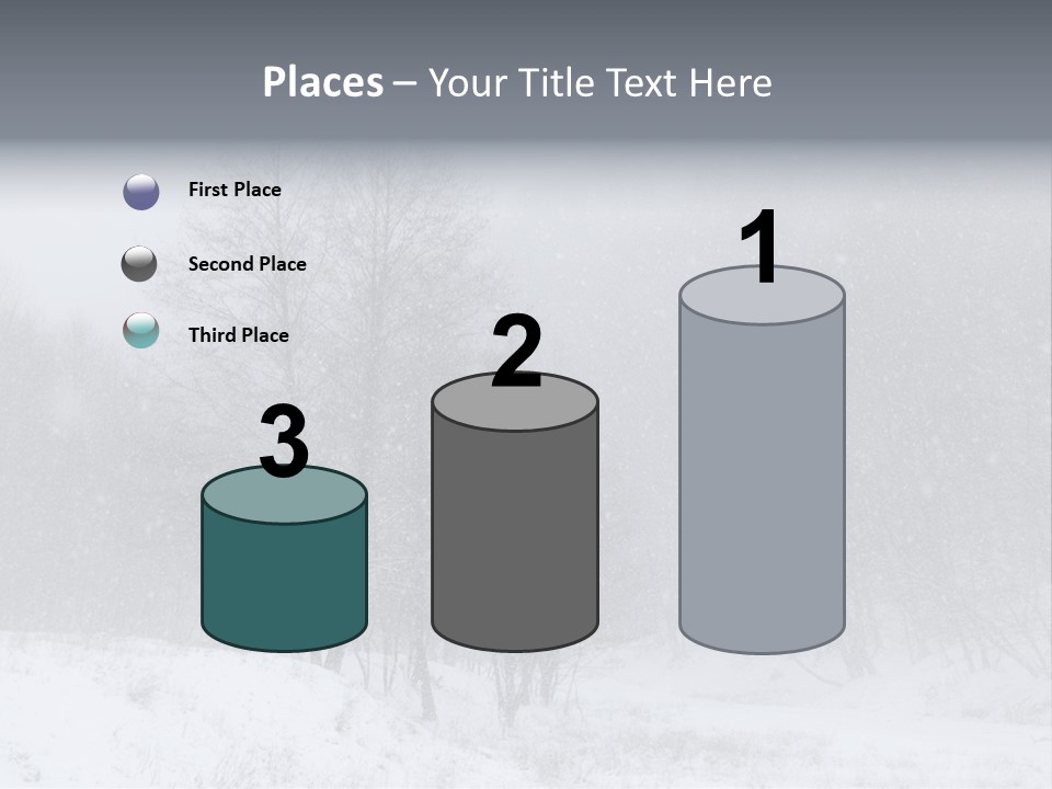 Day December Misty PowerPoint Template