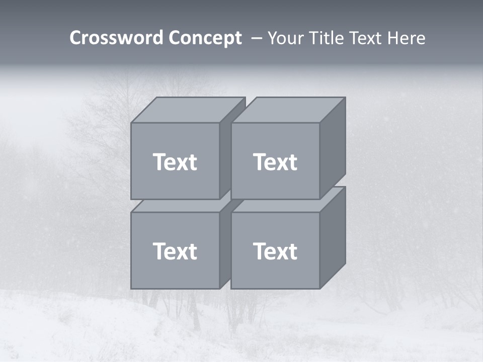 Day December Misty PowerPoint Template