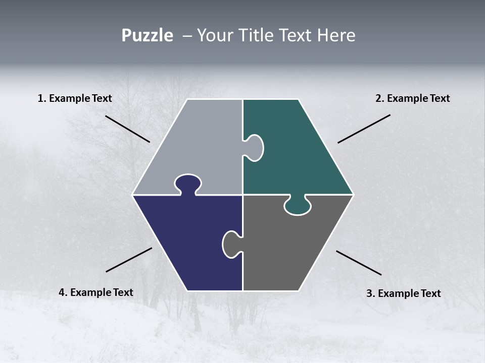 Day December Misty PowerPoint Template