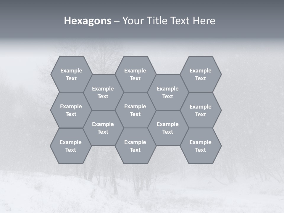 Day December Misty PowerPoint Template