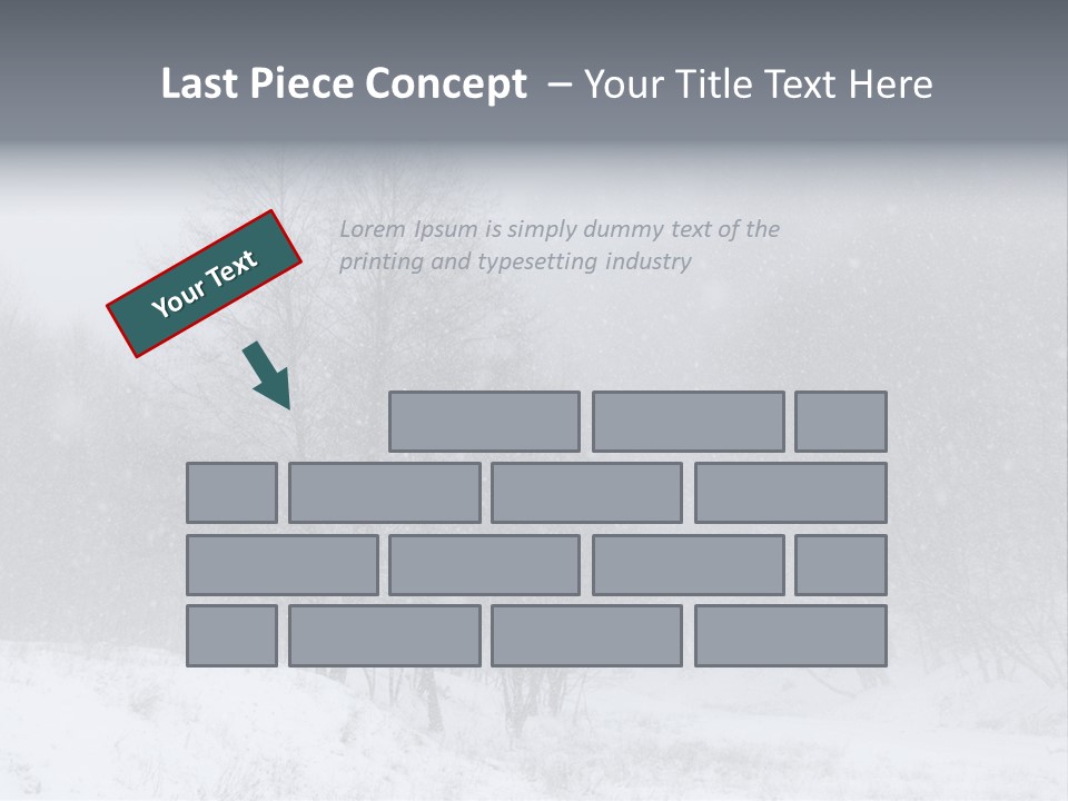 Day December Misty PowerPoint Template
