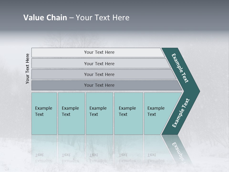 Day December Misty PowerPoint Template