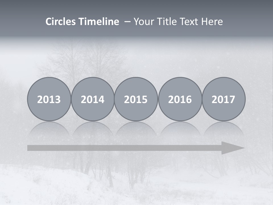 Day December Misty PowerPoint Template